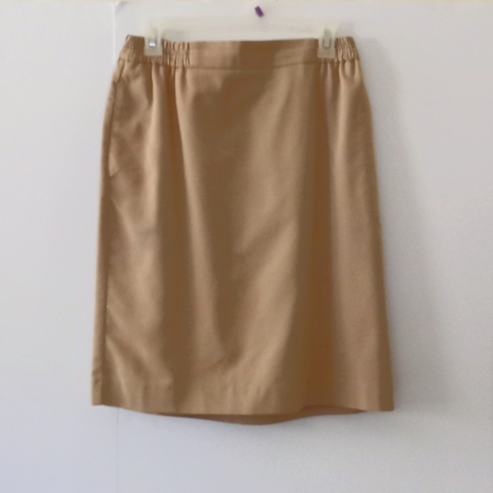 Five to Nine Vintage Women's Casual Skirt - Size (10) - Beige